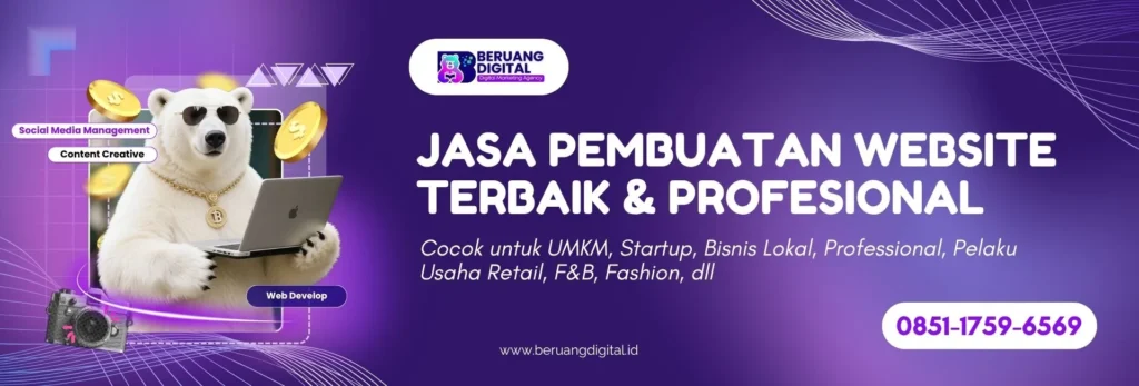 jasa pembuatan web profesional