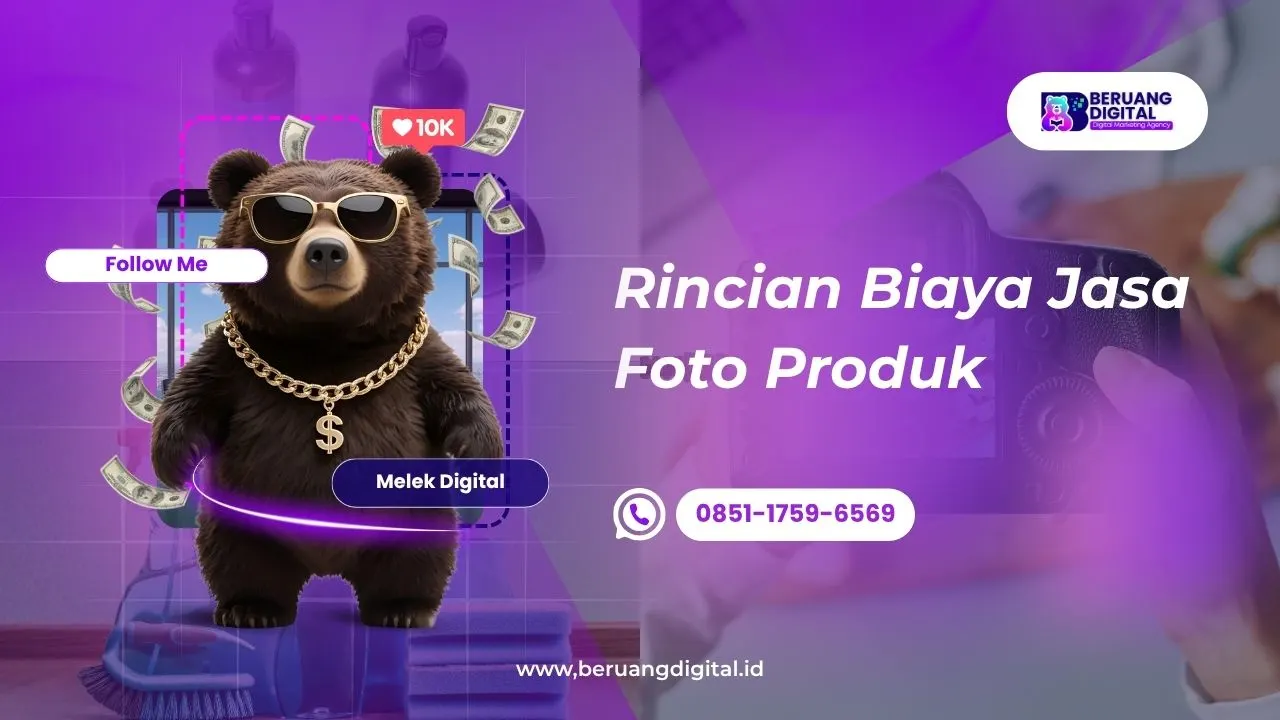 Biaya jasa foto produk