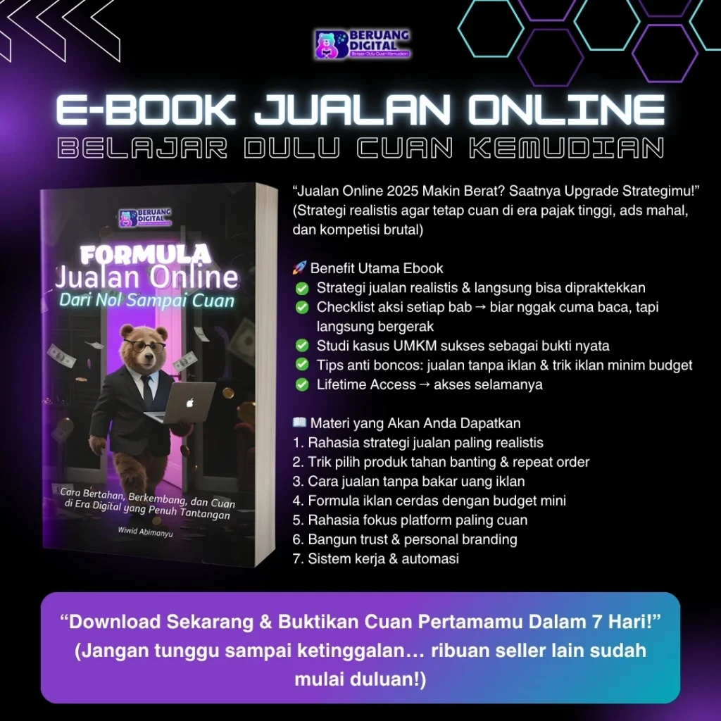 Ebook Formula Jualan Online dari Nol Sampai Cuan