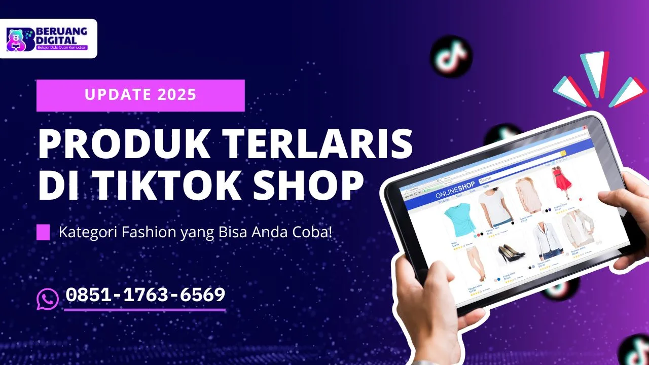 Produk Terlaris di TikTok Shop untuk Fashion yang Bisa Kamu Coba!